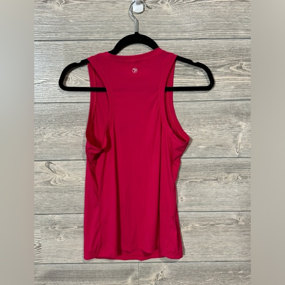 Savvi Racerback Athletic Tank Size Medium, Raspberry Color - Picture 5 of 5